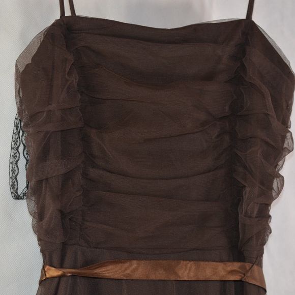 /////embellished Netted Special Occasion Dress SZ M Jessica - Picture 5 of 12